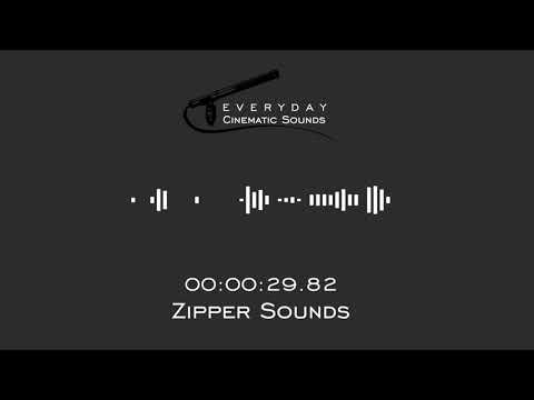 Various Zipper Sounds (Fast, Slow, Short, Long) | HQ Sound Effects