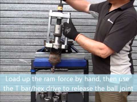 18771000 - Land Rover Swivel Ball Joint Tool - Removal of front axle swivel ball joint