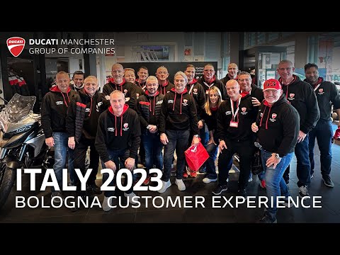 Experiência do cliente em Bolonha | Ducati Manchester Group | Itália 2023