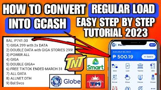 HOW TO CONVERT LOAD INTO GCASH 2023 | CONVERT LOAD TO GCASH EASY TUTORIAL 2023 | PAANO BA TUTORIAL?