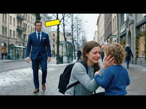 „Wyrzucili nas, synu, nie będziemy mieli Nowego Roku” – powiedziała, płacząc... Miliarder, który prz