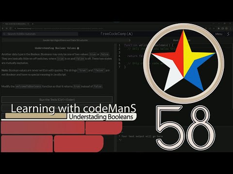 Understanding Boolean Values Freecodecamp Video 58 Basic Javascript