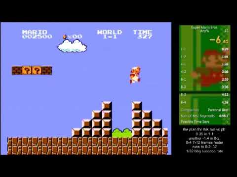 Softlock 1-1 as Fire Mario