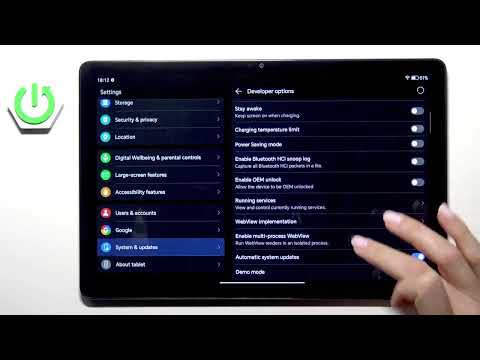 HONOR Pad X8a – How to Enable Demo Mode