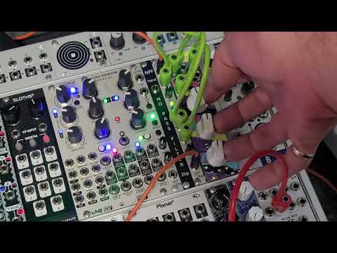 2hp Freez / Bismuth Chaotic Signal Router Demo(for Crank Sturgeon)