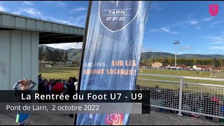 La Rentrée du Football U7/U9 - 2022