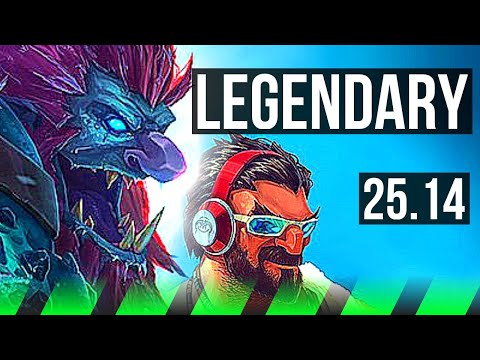 TRUNDLE vs GRAVES (JGL) | Legendary | KR Master | 25.14