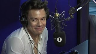 Harry Styles SCREAMS When Asked If "Two Ghosts" Song Is About Taylor Swift
