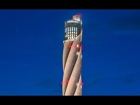 Animation des ThyssenKrupp Testturms