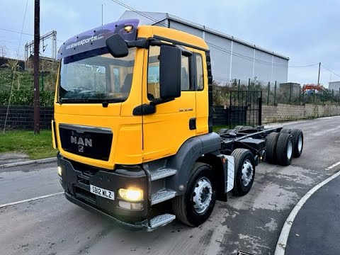 SB12 WLZ - MAN TGS 32.400 8x4 Day Cab Chassis | Law Truck Centre UK
