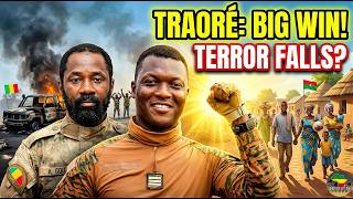 Ibrahim Traoré Wins BIG! Civilians Return Home as Terrorist Commanders Fall.