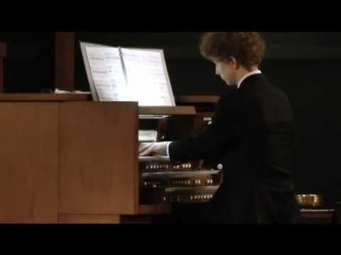Michael Jon Bennett plays andante sostenuto movement from Symphonie Gothique by Charles-Marie Widor.