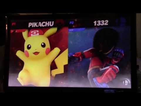 H4DS (Pikachu) vs. FireThePyro (Mii Brawler) - Losers Top 8 - Tri-Town Throwdown 4
