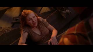 Spider man saves Mary Jane, and the two show their hearts to each other