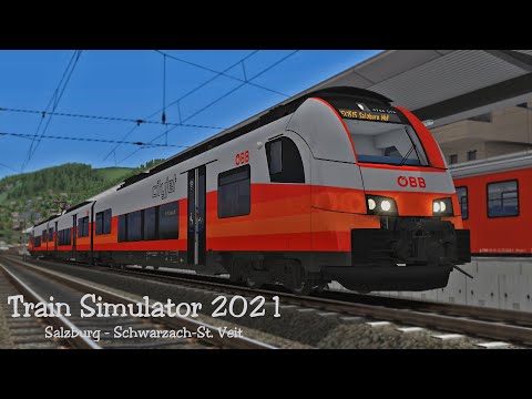 ÖBB REX 1515 Schwarzach-St. Veit nach Werfen | Train Simulator 2021 | virtuelle Führerstandsmitfahrt