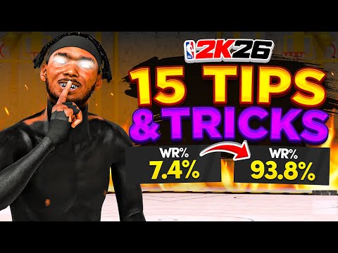 15 EASY TIPS to QUICKLY BECOME a COMP PLAYER in NBA 2K26! (BEST BUILDS, JUMPSHOT & DRIBBLE MOVES)