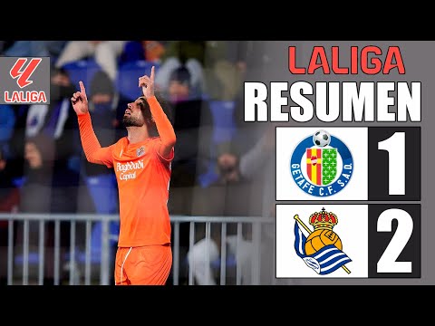 Getafe vs Real Sociedad 1-2 Resumen • LaLiga 2025-26
