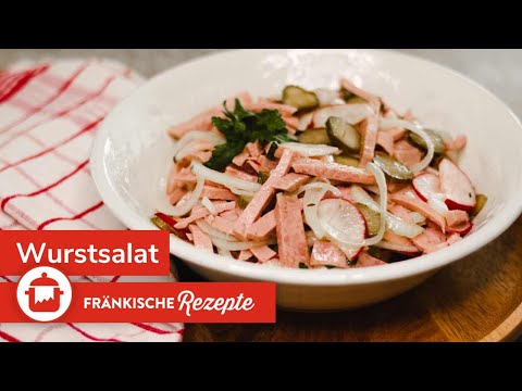FRÄNKISCHER WURSTSALAT: Mit Essig und Öl 😋