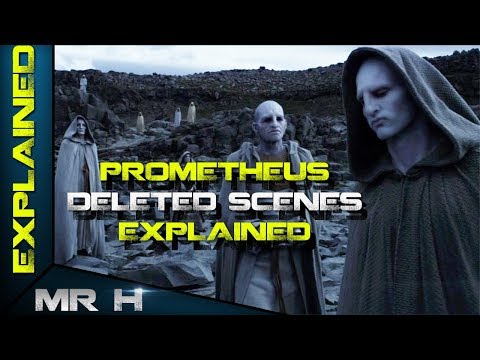 Prometheus Deleted Scenes Explained - What David Says To The Engineer & More