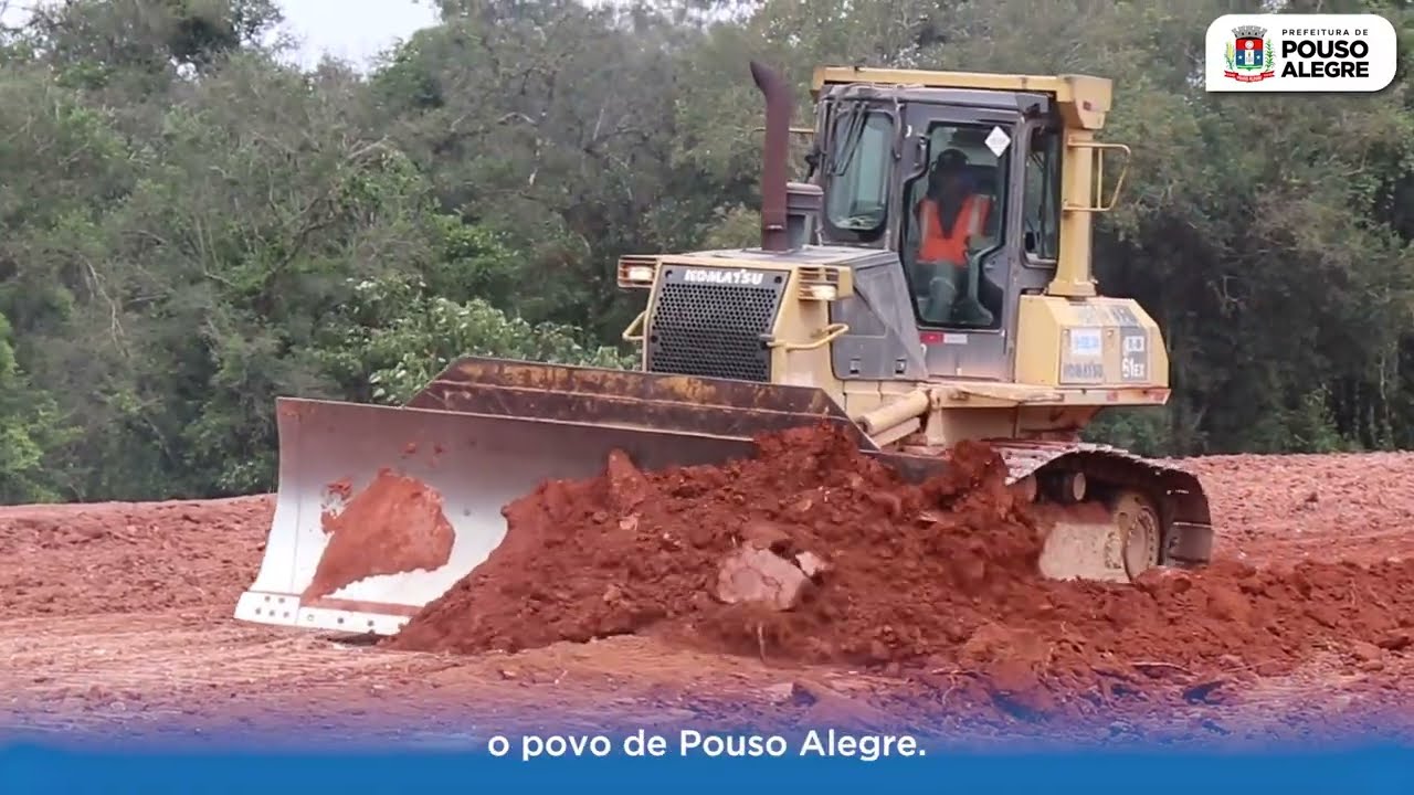 Nova rotatória será construída na Av. Olavo Gomes de Oliveira em Pouso Alegre, MG.