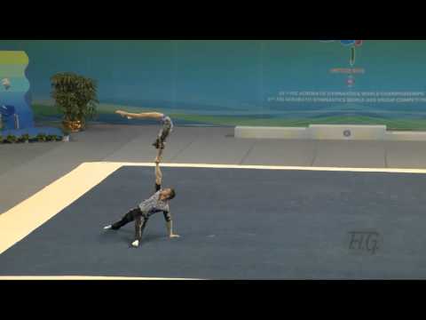Russia (RUS) -  2016 Acrobatic Worlds, Putian City (CHN) Balance  Mixed Pair