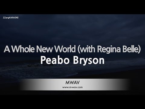 Peabo Bryson-A Whole New World (with Regina Belle) (Karaoke Version)