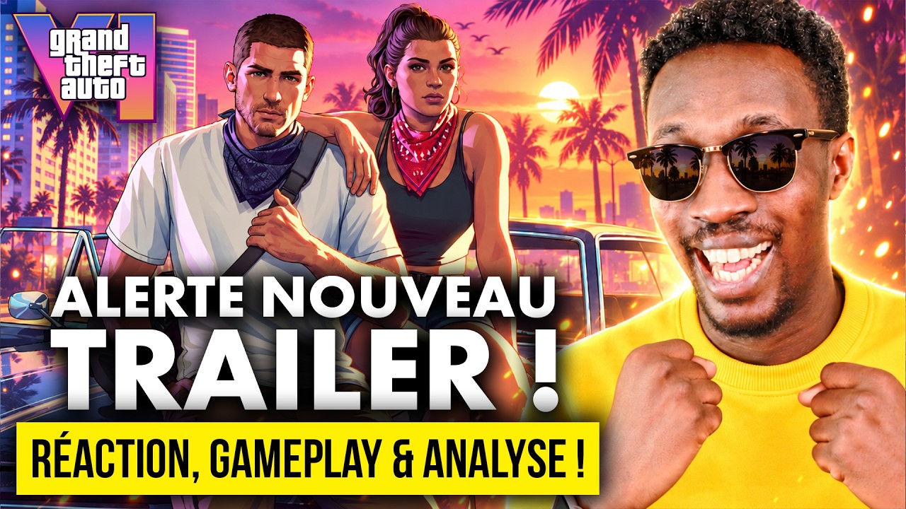 (4K) GTA 6 TRAILER 3 : Il est ENFIN sorti ! Rockstar Games BALANCE TOUT 💥Réaction & Avis