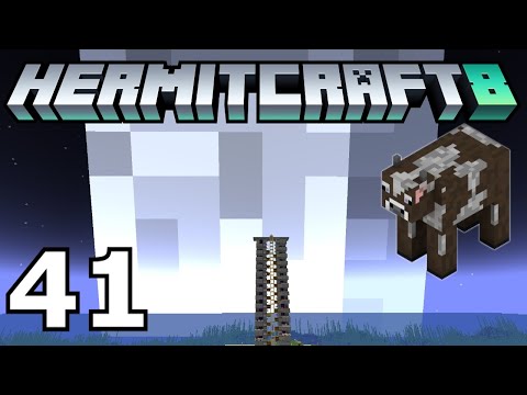 Hermitcraft 8: I SHOT A COW OVER THE MOON! (Episode 41)