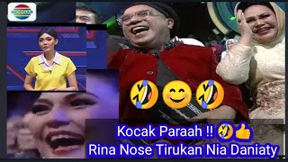 Download lagu RINA NOSE, Meniru Nia  Daniaty,Ikang Fawzi & Mus Mujiono,Kocak Parah🤣 #shorts #rinanose #vipartista mp3