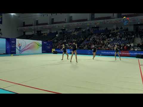 CSS2 BAIA MARE Junioare I   Ansamblu R1 5ball Campionatul Național de Ansambluri   Gimnastică Ritmic