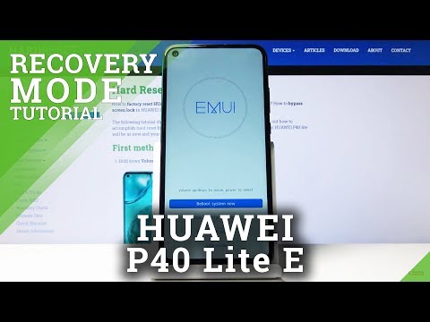 HUAWEI P40 Lite E Recovery Mode