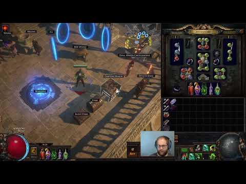 PoE - Hidden Blade Spiders (Arakaali's Fang) with Venom Gyre Walking through T16's