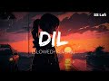 Dil Female Version - Lofi (Slowed + Reverb) | Shreya Ghoshal | SS Lofi