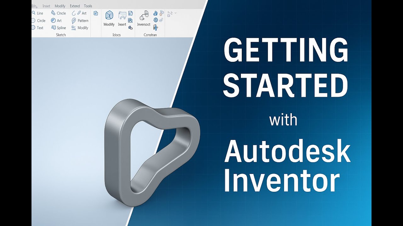Getting Started with Autodesk Inventor – Beginner’s Guide (Step-by-Step Tutorial)