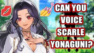 ✨❤️HAPPY 4 YEAR ANNIVERSARY❤️✨:CAN YOU VOICE SCARLE YONAGUNI?🤵🫵🎙️💋