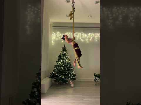 How to do this pose in hammock?? ✨✨ | TUTORIAL | HAMMOCK FITNESS |