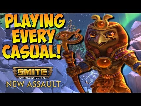 PLAYING EVERY CASUAL MODE IN SMITE! THE TOUR DE CASUAL! - SMITE Ra Gameplay