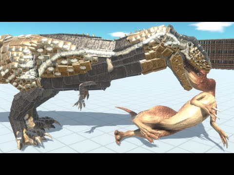 Carcharodontosaurus vs ALL UNITS ARBS Animal Revolt Battle Simulator