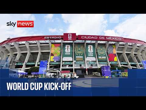 Fans gather for World Cup opener as Mexico takes on South Africa