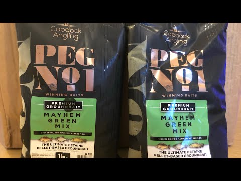 Method feeder fishing: Peg No 1 green groundbait test