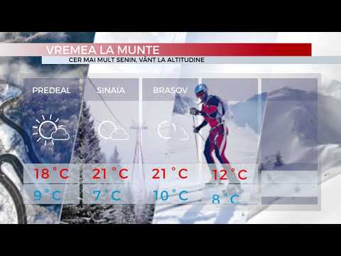 MEDIAFAX METEO 01 Octombrie - Vreme frumoasă și foarte caldă