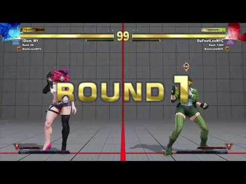 SFV: FT5  Idom (Poison) vs DaFeetLee (Lucia)