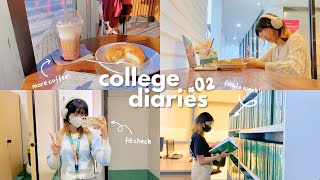 📓 college diaries 02: finals week!! studying in a café, last days of sophomore year