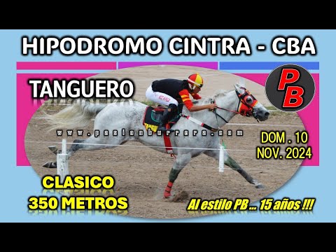 TANGUERO: HIPODROMO MUNICIPAL CINTRA - CORDOBA (10-11-2024)