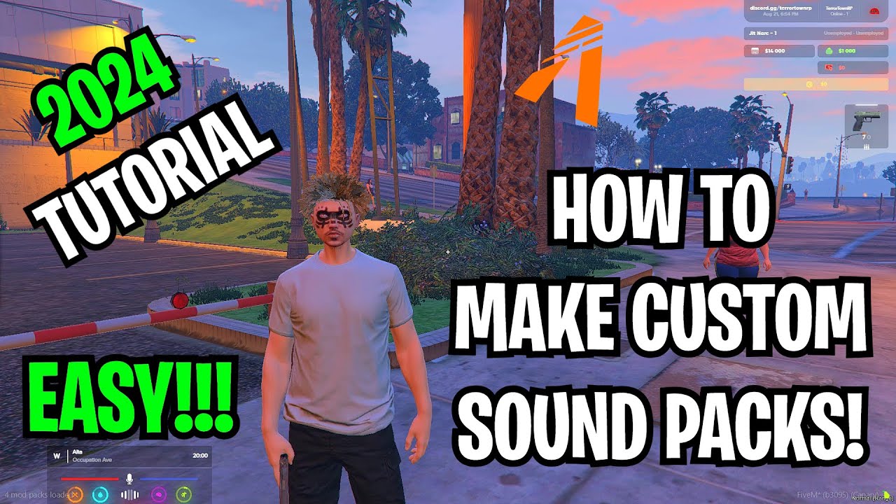 How To Make Custom Sound Packs | FiveM Tutorial | UPDATED August 2024