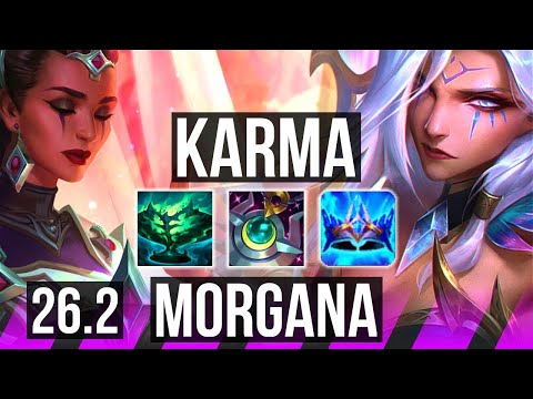 KARMA & Jinx vs MORGANA & Aphelios (SUP) | Good KDA: 5/1/25 | EUW Diamond | 26.2
