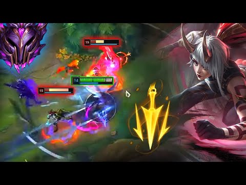 Uzi Kai'sa : 1v9 DESTROYING Master Elo - Engsub