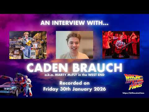 Interview with Caden Brauch (a.k.a. ‘Marty McFly’) – Back to the Future The Musical Fans