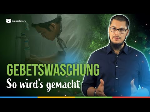 Wudu - So wird die Gebetswaschung gemacht