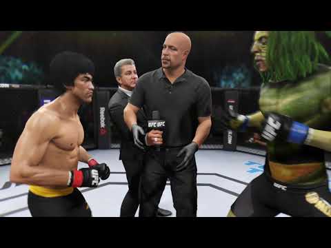 Bruce Lee vs. Acid Monster - EA Sports UFC 2 - Dragon Fights 🔥🐲